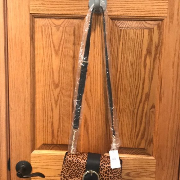 Talbots Animal Print Shoulder Bag - Picture 3 of 6